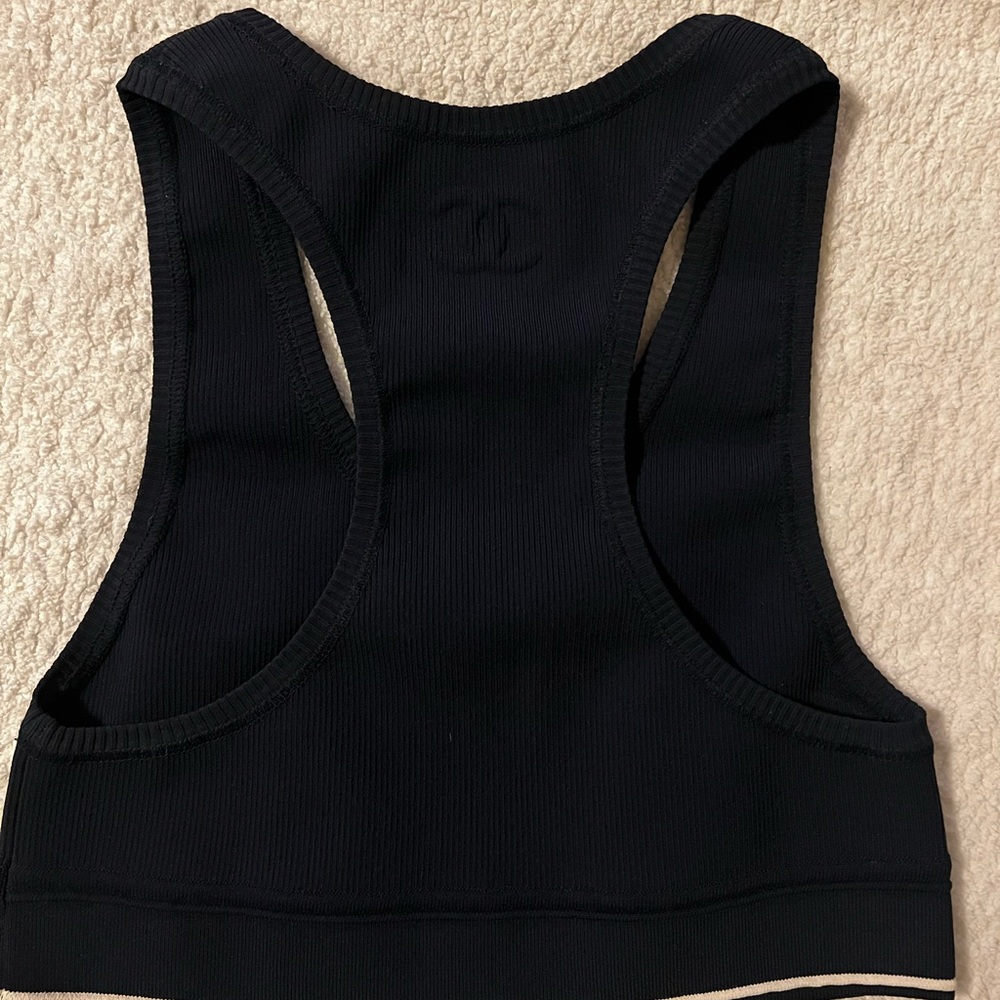 CHANEL‎ Navy Blue Crop Top - Picture 9 of 10